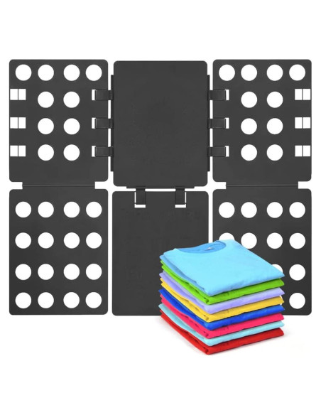 Tabla de Doblado de Camisas Sealegend V1 Plástico Negro