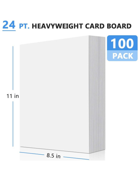 Tableros de Respaldo de Tela Harhana - 100 Unidades 21.6x27.9 cm