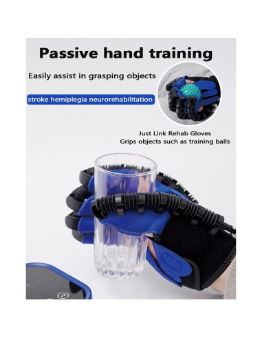 Guante de Rehabilitación LH-AdroMerix Mano Izquierda Ajustable