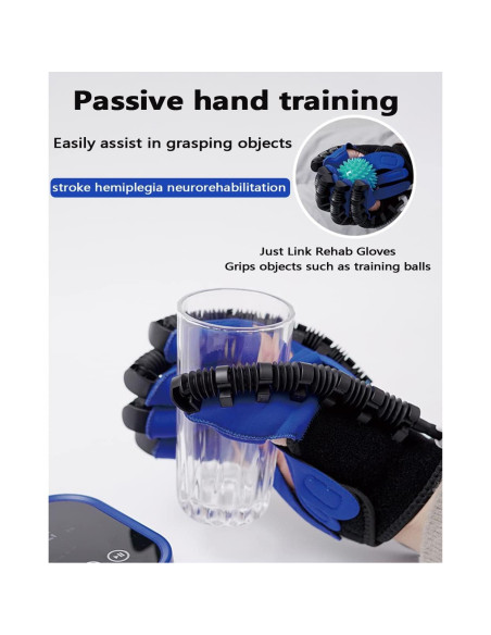 Guante de Rehabilitación LH-AdroMerix Mano Izquierda Ajustable