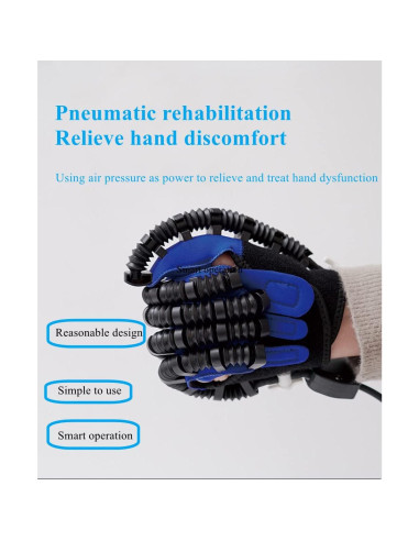 Guante de Rehabilitación LH-AdroMerix Mano Izquierda Ajustable