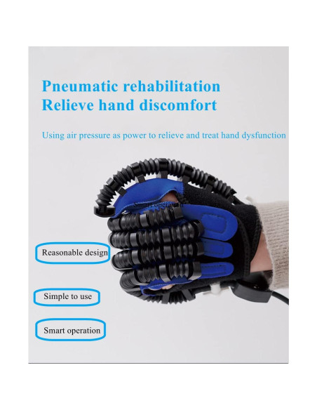 Guante de Rehabilitación LH-AdroMerix Mano Izquierda Ajustable