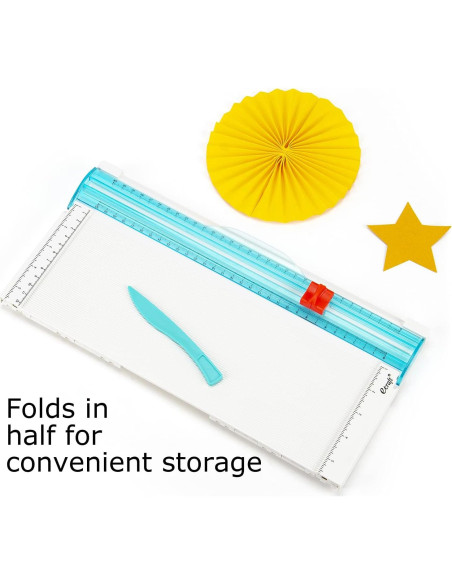 Cortadora de Papel Ecraft 12x12 cm con Tablero de Puntuación