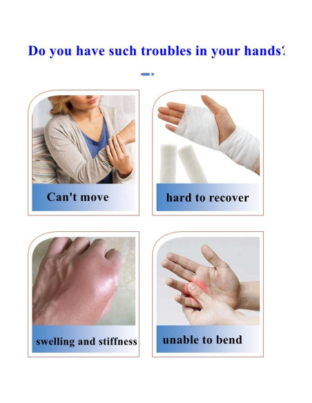 Guante de Rehabilitación LH-AdroMerix Mano Izquierda Ajustable