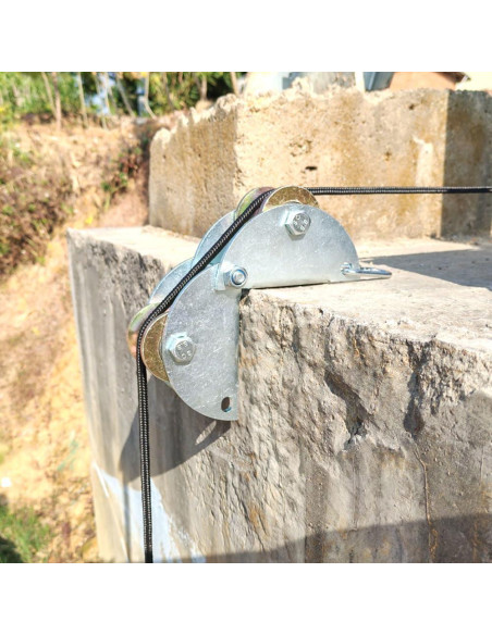 Polipasto de Poleas CHENGLONG 20.32x7.62cm 1.36kg Alta Resistencia