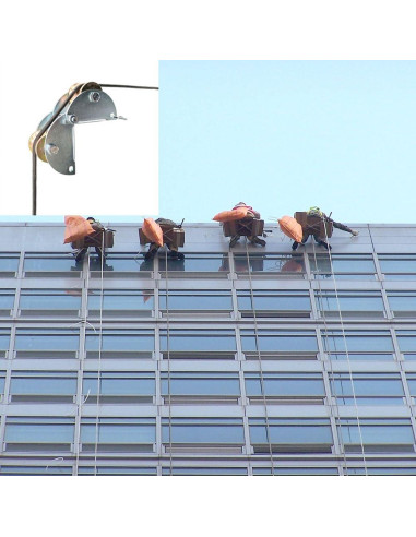 Polipasto de Poleas CHENGLONG 20.32x7.62cm 1.36kg Alta Resistencia