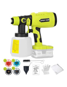 Pulverizador de pintura HVLP HaopkZapyr 200W 1000ml Inalámbrico