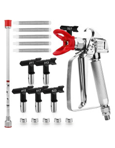 Pistola de Pintura Sin Aire Airless SJG Gun-001 con Extensión 40.64 cm