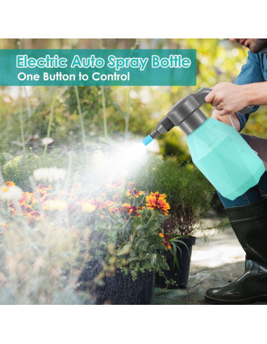 Rociador Eléctrico SideKing 2L con Pico Ajustable para Jardín