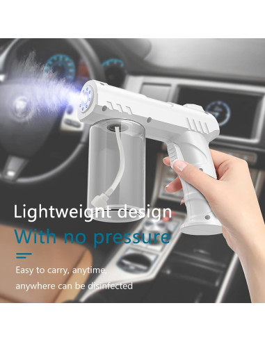 Atomizador Eléctrico de Mano Genérico K7 280ml Blanco