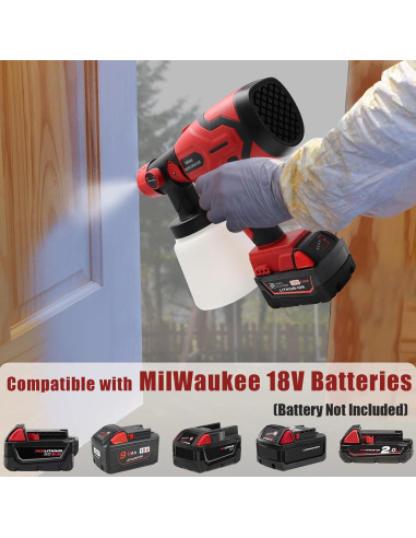 Pulverizador de pintura inalámbrico Hotloop TL177 800ml 18V