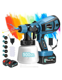 Pulverizador de pintura inalámbrico Bonoutil XR-HT-02 900ml 21V