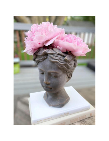 Maceta de Estatua Femenina Antiguo Lucky Winner 20 cm