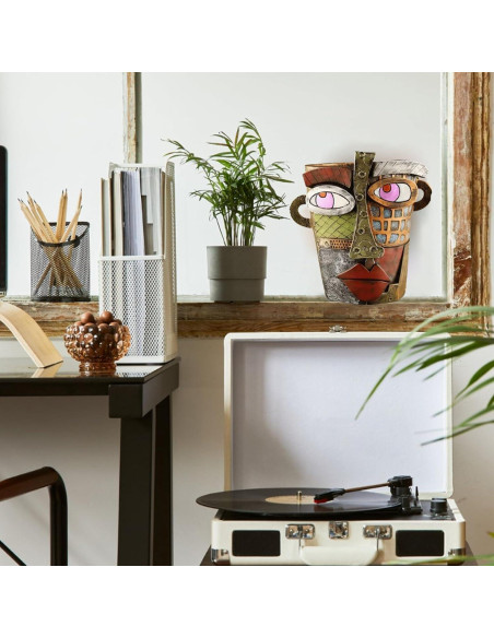 Maceta de Flores Abstracta TOZLU 17.78cm Resina Colorida