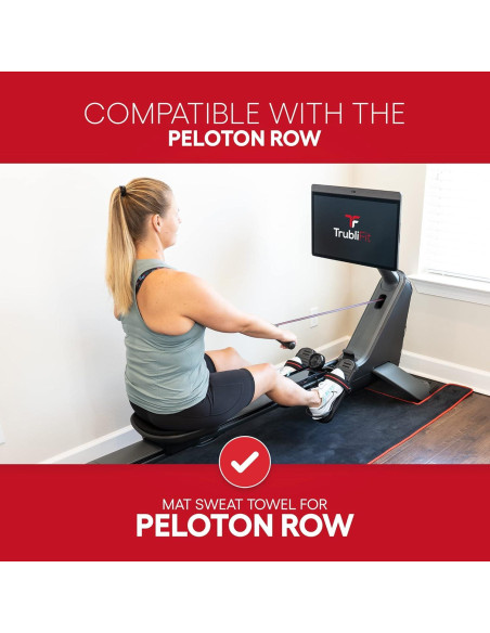 Toalla de Sudor TrubliFit para Peloton Row 263x95cm Reversible