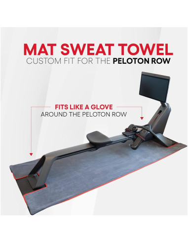 Toalla de Sudor TrubliFit para Peloton Row 263x95cm Reversible