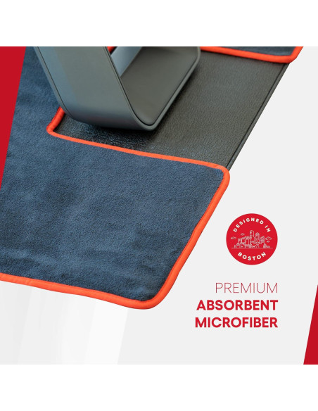 Toalla de Sudor TrubliFit para Peloton Row 263x95cm Reversible