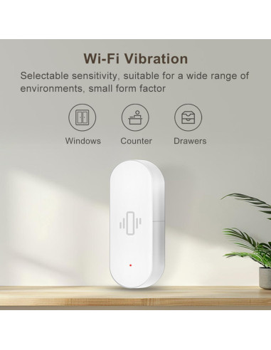 Sensor de Vibración WiFi SENCKIT con Notificaciones App