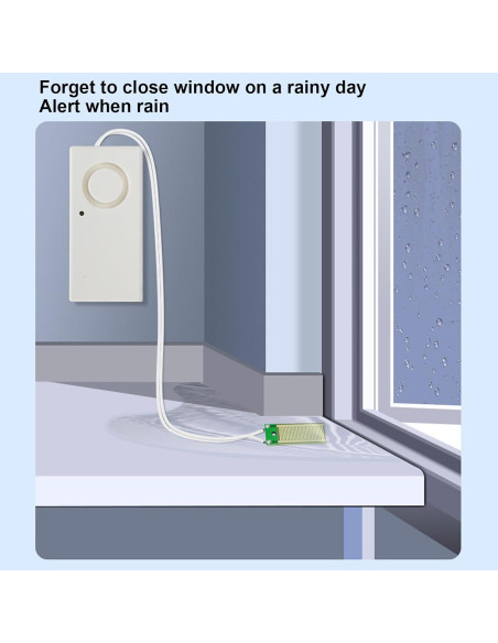 Alarma de Nivel de Agua Hyuduo 120dB para Fugas y Desbordes