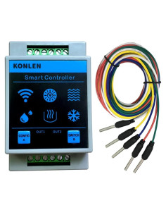 Controlador de Nivel de Agua Inteligente Tuya WiFi 12V