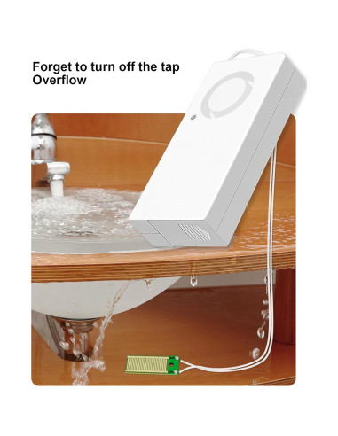 Alarma de Nivel de Agua Hyuduo 120dB para Fugas y Desbordes