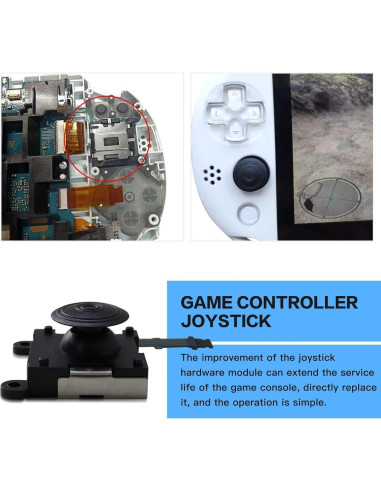 Joystick Analógico Reemplazo Negro INGQI para PS Vita Slim