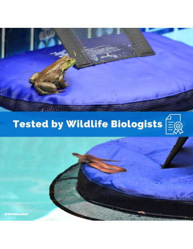 Rampa de Escape para Animales Swimline FrogLog 70200 - Azul