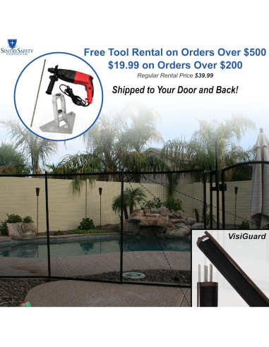 Valla de Seguridad para Niños Sentry VisiGuard 1.22m x 3.66m Blanca