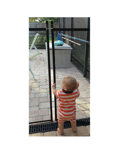 Valla de Seguridad para Niños Sentry VisiGuard 1.22m x 3.66m Blanca