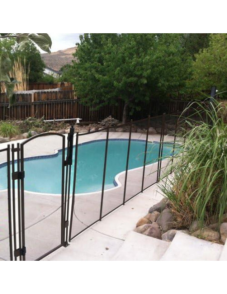 Valla de Seguridad para Niños Sentry VisiGuard 1.22m x 3.66m Blanca