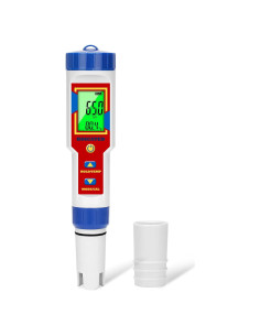 Probador de pH y Salinidad HOICATED 6 en 1 para Piscinas