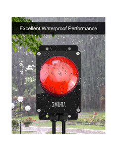 Alarma de Agua Alta GMURA 110dB con Luz LED y Flotador 3.05m 2