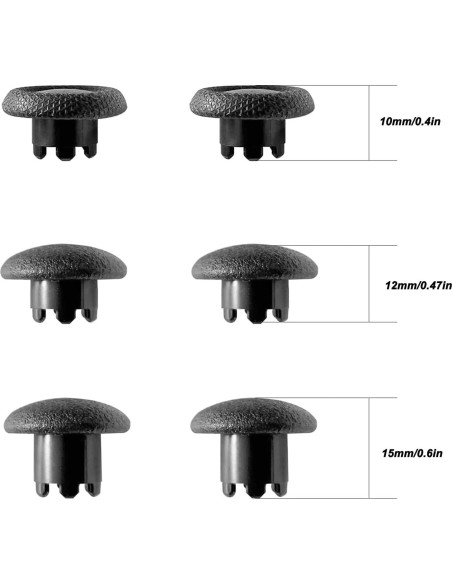 Kit Reemplazo Tapas Thumbstick Dpofirs para PS4 y Xbox