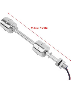 Sensor de nivel de agua acero inoxidable LiebeWH 15cm doble flotador 2