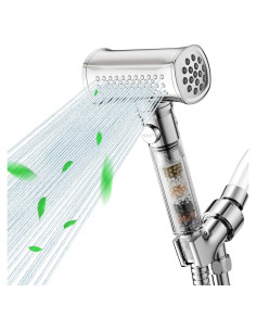 Cabezal de Ducha KAIYING Alta Presión 4 Modos Filtrado Cromo