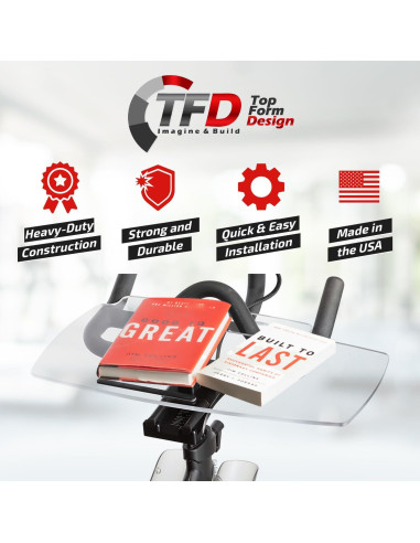 Bandeja para Laptop TFD Sidewinder para Peloton Bike Gen 3