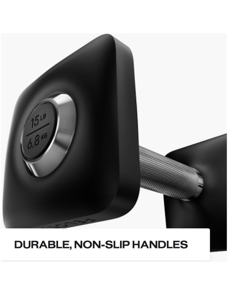 Pesas Peloton 9.07 kg | Hierro fundido con recubrimiento PU