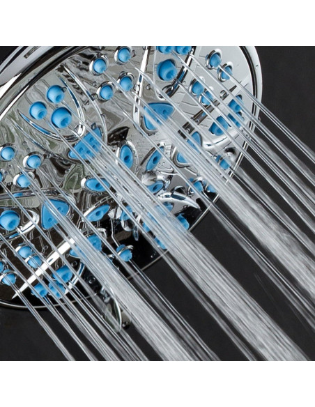 Cabezal de Ducha AquaDance 5504 4" Antimicrobiano 6 Configuraciones