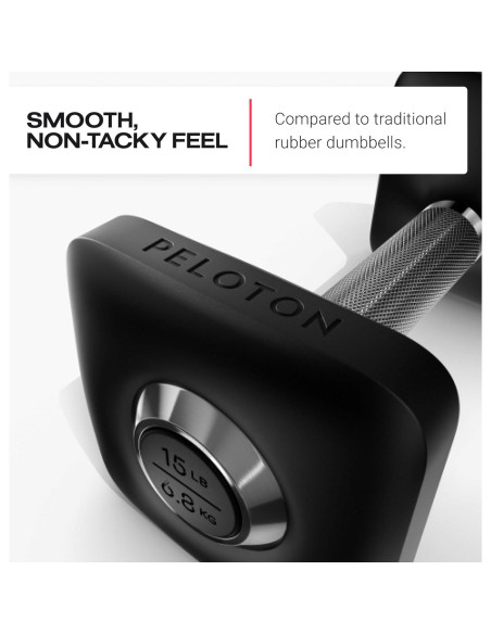Pesas Peloton 9.07 kg | Hierro fundido con recubrimiento PU