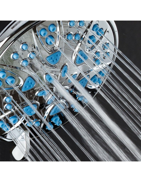 Cabezal de Ducha AquaDance 5504 4" Antimicrobiano 6 Configuraciones