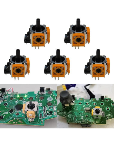 5 Módulos Joystick 3D Reemplazo para Controlador PS5 USonline911