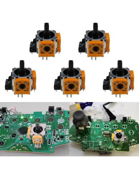 5 Módulos Joystick 3D Reemplazo para Controlador PS5 USonline911