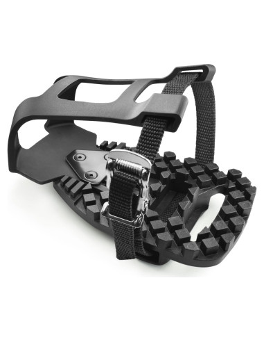 Pedales de Bicicleta Estacionaria MARQUE MCT-08 con Jaula para Dedos