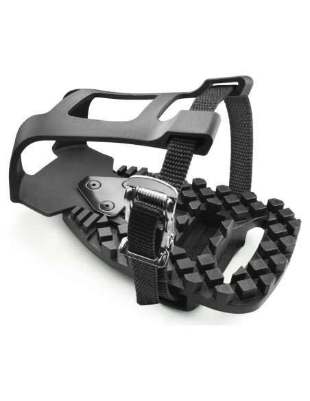 Pedales de Bicicleta Estacionaria MARQUE MCT-08 con Jaula para Dedos