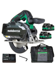 Sierra Circular Inalámbrica Metabo HPT 18V 5-3/8" para Metal
