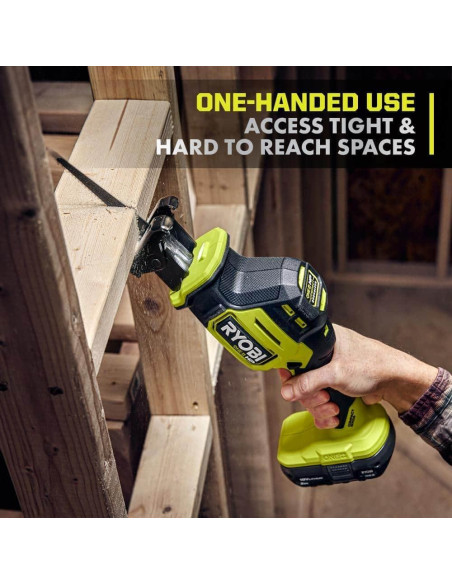 Kit RYOBI ONE+ HP 18V Sin Escobillas: Taladro y Sierra Recíproca