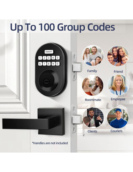 Cerradura Electrónica Sin Llave MINIA con Teclado - Seguridad Hogar