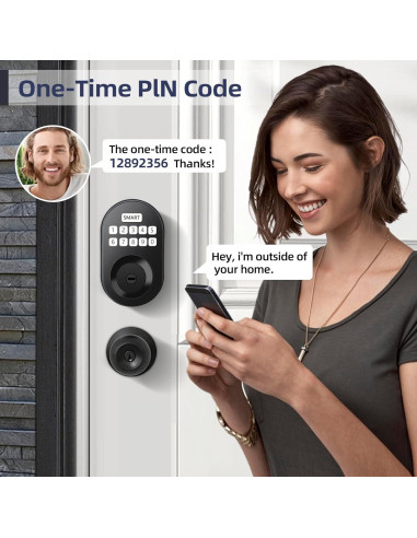 Cerradura Electrónica Sin Llave MINIA con Teclado - Seguridad Hogar
