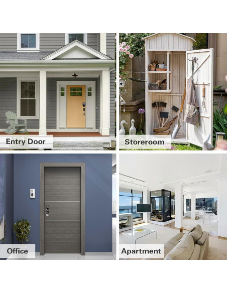 Cerradura Electrónica Sin Llave MINIA con Teclado - Seguridad Hogar