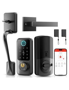 Cerradura Inteligente Hornbill Sin Llave Biométrica y Teclado